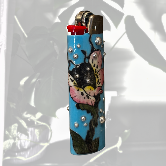 Strange Flowers, Silver Orbs, & Blue Skies | One of One Lighter