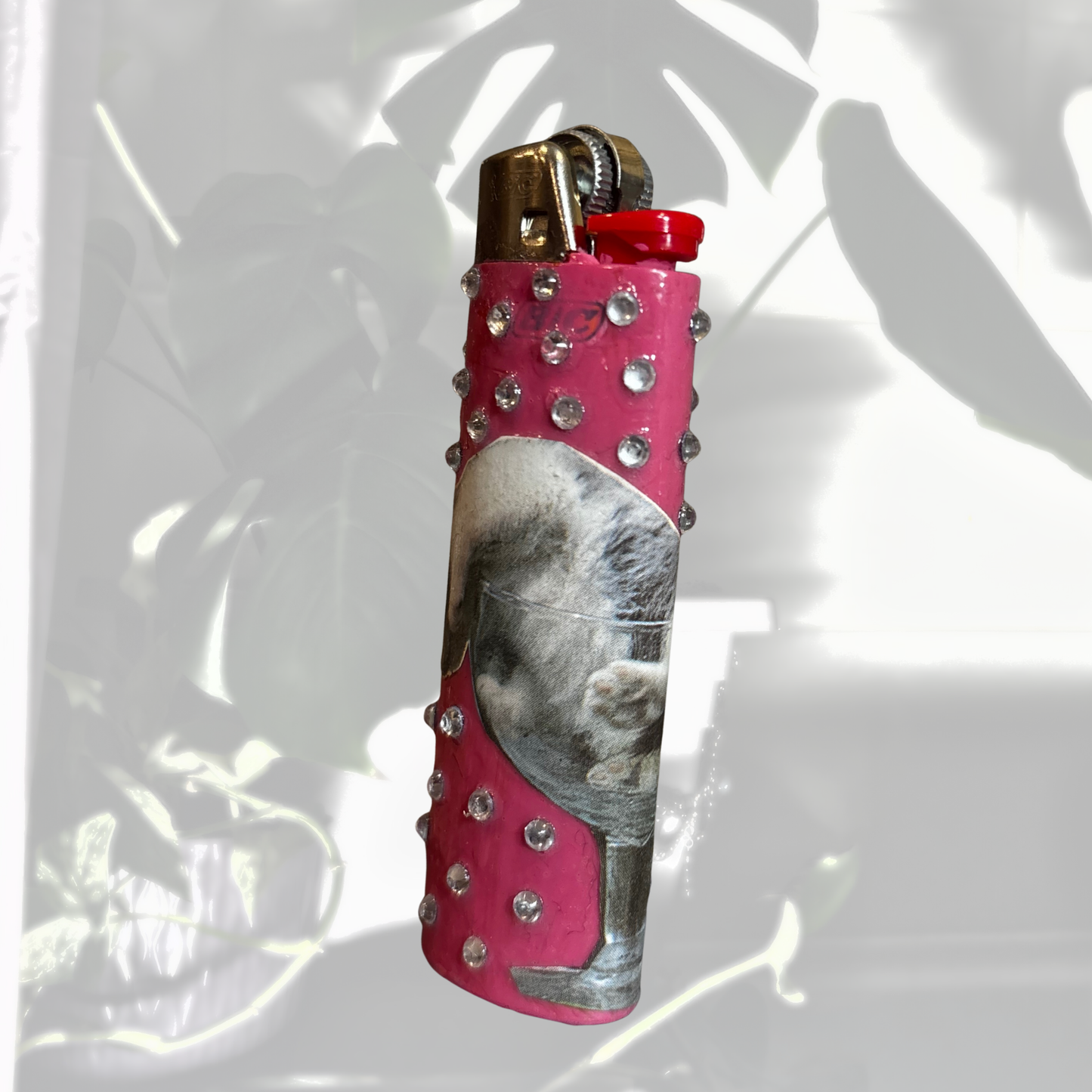 CUNTZ In My Glass Y2K Rhinestones & Cats | 1 of 1 Lighter