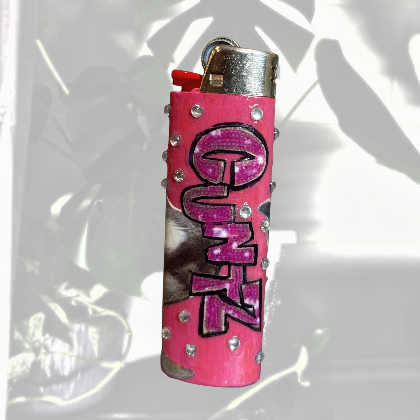 CUNTZ In My Glass Y2K Rhinestones & Cats | 1 of 1 Lighter