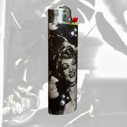 A Happy Harlot & Her Gun - Old Hollywood Vintage Magazine  | 1 of 1 Lighter