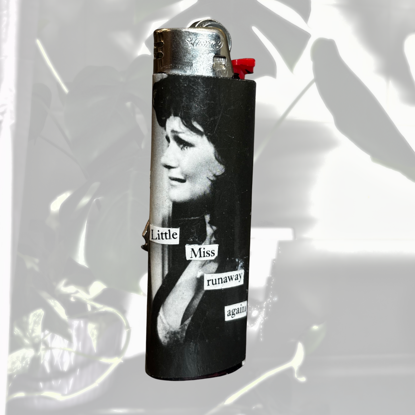 Little Miss Runaway Again - Vintage Magazine Collage | 1 of 1 Lighter
