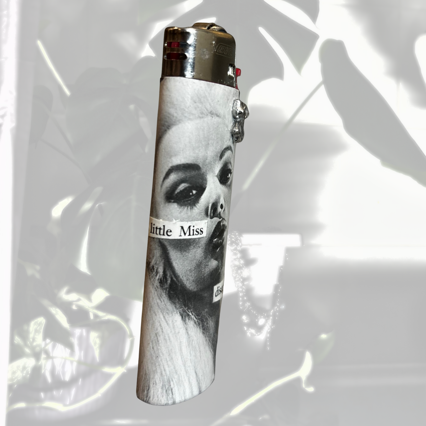 Little Miss Disapproval - Old Hollywood Vintage Magazine Collage | 1 of 1 Lighter