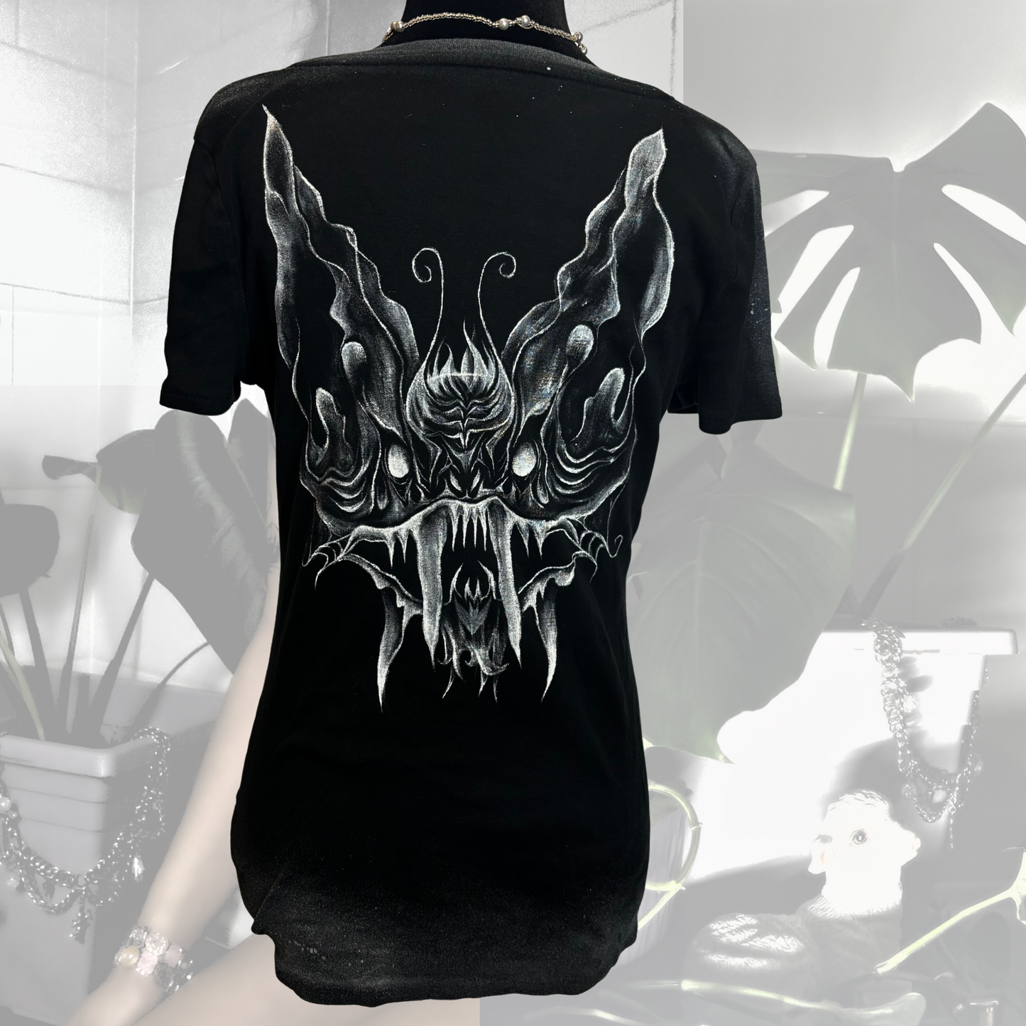 Fairy From the Pit Hand Painted T-shirt